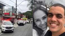 O sargento da Polícia Militar, Samir Carvalho, será julgado por um crime que chocou a cidade de Santos e deixou uma criança ferida - Foto:  Daniela Rucio/ TV Tribuna/ Redes Sociais