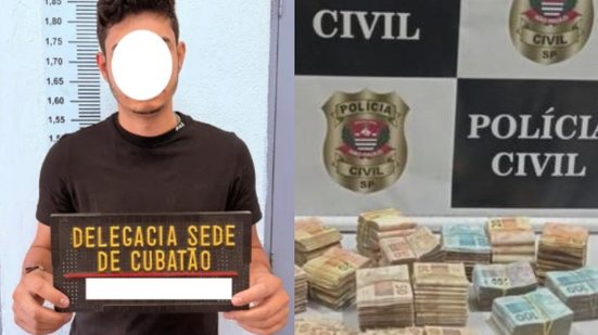 O aumento patrimonial do suspeito levantou suspeitas e motivou a investigação - Imagem: Reprodução