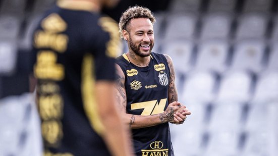 Com Neymar em campo, Santos precisa vencer o Sport para sair do Z-4 e garantir sua permanência na Série A do Campeonato Brasileiro - Foto: Raul Baretta/ Santos FC