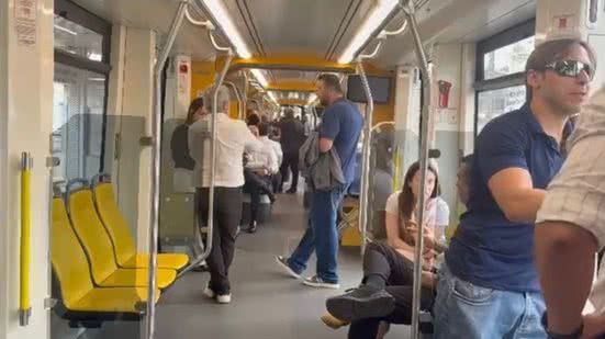 Novo trecho do VLT liga Avenida Conselheiro Nébias ao Valongo em Santos - Imagem: Reprodução