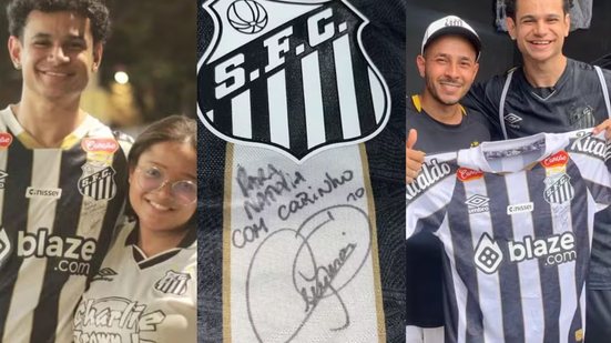 O gesto altruísta de Matheus destaca a bondade humana em meio à correria de um jogo de futebol emocionante - Imagem: Reprodução