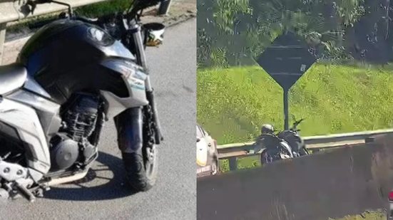 Um passageiro de moto perdeu a vida em acidente na Rodovia Padre Manoel da Nóbrega, enquanto o condutor está em estado grave no hospital - Foto: Reprodução/ CCM/ Artesp