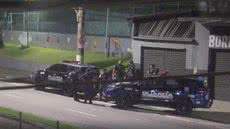 Com a ajuda das câmeras de vigilância, a Guarda Civil Municipal conseguiu deter um suspeito em flagrante, recuperando o material furtado em tempo recorde - Imagem: Reprodução