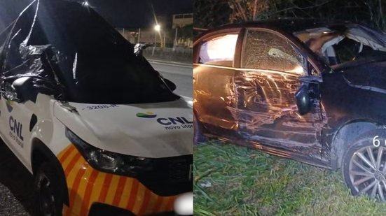 O acidente ocorreu quando o trabalhador prestava suporte a vans paradas - Imagem: Divulgação / Artesp