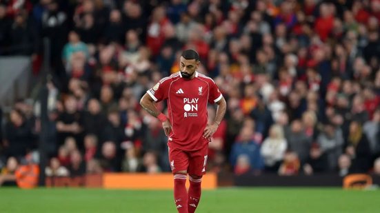 Salah critica a falta de apoio do clube em meio a uma fase difícil - Foto: AFP