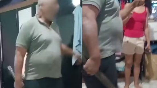 O caso de violência doméstica envolveu invasão de domicílio e tentativa de sequestro de menor - Imagem: Reprodução