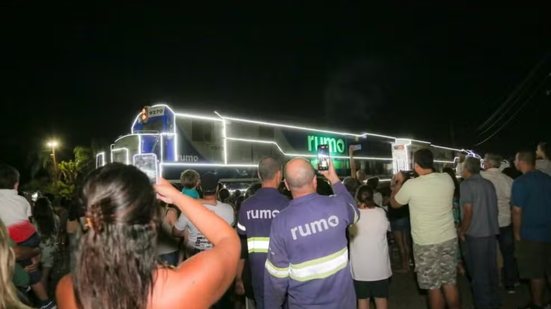 O Parque Valongo será o palco de um evento especial com música e a presença do Papai Noel, aberto ao público - Foto: Divulgação/ Prefeitura de Santos