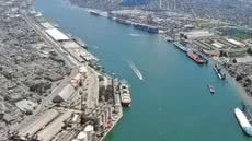 Com a aprovação da nova poligonal, o porto se prepara para um crescimento significativo, abrangendo áreas de Cubatão e São Vicente - Imagem: Reprodução