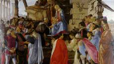 Adoração dos Magos, de Botticelli (1485 – 1486) - Imagem: Reprodução