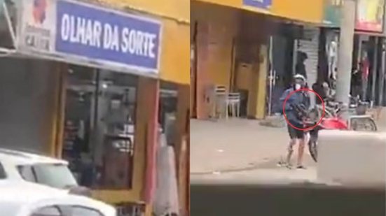 Lotérica Olhar da Sorte permanece fechada após tentativa de assalto, enquanto a Caixa Econômica Federal colabora com a investigação - Imagem: Reprodução