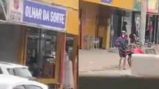 Lotérica Olhar da Sorte permanece fechada após tentativa de assalto, enquanto a Caixa Econômica Federal colabora com a investigação - Imagem: Reprodução