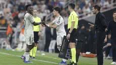 Após o jogo, Simeone admitiu erro e pediu desculpas, mas não se arrependeu da provocação ao jogador do Real Madrid - Foto: EFE/Kai Forsterling