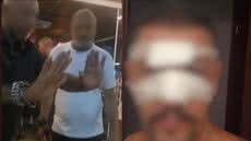 Vítima formaliza denúncia na delegacia após ser agredida em bar; caso é investigado pela polícia - Imagem: Reprodução