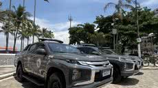 Investimentos contínuos na segurança de Santos incluem a entrega de novos equipamentos para diversas corporações - Imagem: Divulgação