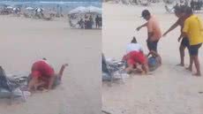 Apesar do tumulto, o caso não foi registrado pela polícia e as mulheres não foram identificadas até o momento - Foto: Reprodução