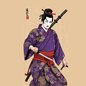 Kabuki (ukiyo-e, samurai/personagem)
