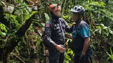 A busca por Gilberto e Carlos envolveu 23 profissionais e mais de 277 km percorridos - Imagem: Reprodução