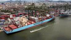 Capitania dos Portos interrompe atividades devido a ventos de até 100 km/h e ondas de 2,60 metros no canal - Foto: Reprodução