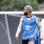Santos se apresenta com Gabigol nos treinos para o clássico contra o Corinthians na Vila Belmiro - Foto: Raul Baretta/ Santos FC