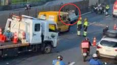 A mulher que dirigia o carro não tinha habilitação; polícia investiga o caso como homicídio culposo - Imagem: Reprodução