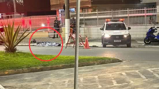 Um homem perdeu a vida após manobra perigosa em Praia Grande, resultando em um acidente trágico na Avenida Presidente Castelo Branco - Foto: Reprodução