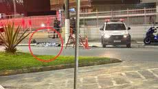 Um homem perdeu a vida após manobra perigosa em Praia Grande, resultando em um acidente trágico na Avenida Presidente Castelo Branco - Foto: Reprodução