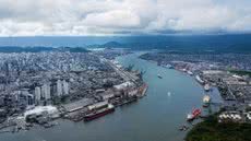 Porto de Santos celebra 134 anos com recorde de 186,4 milhões de toneladas movimentadas em 2025 - Imagem: Divulgação / Porto de Santos