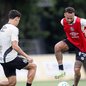 Com a volta de Neymar e Tiquinho, Santos se prepara para o clássico - Foto: Raul Baretta/ Santos FC