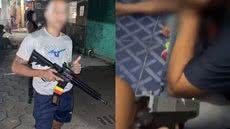 Um adolescente de 17 anos foi apreendido após sequestro de motorista, resultando em prejuízo financeiro de R$ 30 mil - Foto: G1 Santos