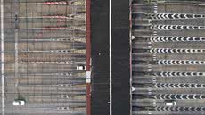 As obras para instalação do sistema free-flow já começaram e devem ser concluídas em breve - Foto: Alexsander Ferraz/A Tribuna Jornal