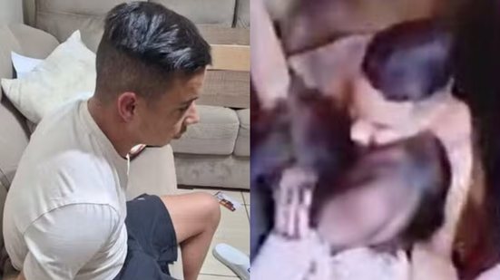 Jonas de Oliveira foi detido após agredir ex-companheira em elevador, ignorando medida protetiva já existente - Foto: Reprodução