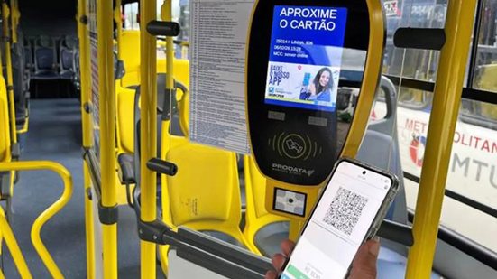 O novo aplicativo Quanto Tempo Falta Pay permite pagamentos via Pix e QR Code, além de recargas pelo WhatsApp - Foto: Reprodução