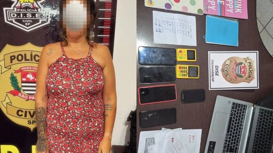 Durante a operação, a polícia apreendeu celulares e cadernos que detalham a contabilidade do tráfico, essenciais para novas investigações - Foto: Divulgação/ Polícia Civil