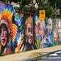 A Prefeitura de São Vicente integra arte urbana às políticas de requalificação, transformando muros em ferramentas de comunicação e pertencimento - Foto: Divulgação/ Prefeitura de São Vicente
