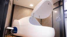 Clube santista adota terapia de privação sensorial para melhorar a recuperação de atletas - Foto: Raul Baretta/ Santos FC