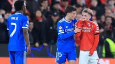 A Uefa analisa relatórios sobre ofensas racistas durante o jogo entre Benfica e Real Madrid - Foto: Patricia de Melo Moreira / AFP