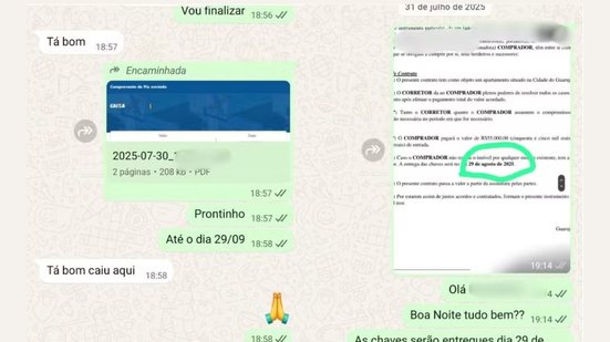 Vítimas relatam prejuízos altos e se organizam em grupo no WhatsApp - Imagem: Reprodução