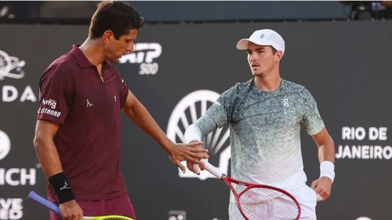 , Fonseca e Melo mostraram sua força contra os cabeças de chave número 2 do torneio - Foto: Divulgação / Rio Open