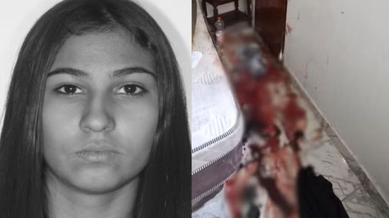 Geovana Stefany Trajano Silva, de 19 anos, foi assassinada em sua casa, e o principal suspeito é seu companheiro - Imagem: Reprodução