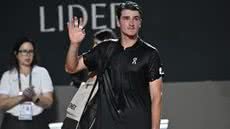 Após uma partida equilibrada, João Fonseca é superado por Ignacio Buse - Foto: André Durão