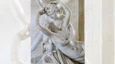 Antes do beijo, o instante decisivo é o toque que se aproxima - Antonio Canova, Psyche Revived by Cupid’s Kiss, 1787–1793
