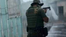 Captura de um foragido em Cubatão destaca a eficácia da tecnologia na segurança pública, unindo forças para cercar criminosos em áreas de difícil acesso - Foto: Divulgação/ Polícia Militar