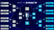 A jornada da Champions League culminará na final em Budapeste, marcada para o dia 30 de maio - Foto: Reprodução / UEFA