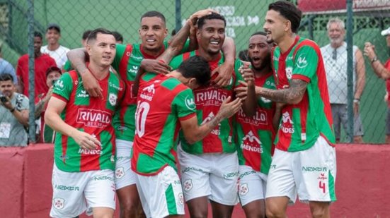 Com gols de Otávio e João Pedro, Portuguesa Santista mostra força no Campeonato Paulista da Série A3 - Foto: João Jardim / Agência Briosa