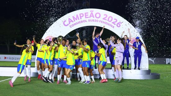 Tainá e Clarinha foram destaques na final, com gols que garantiram a vitória e o título para a Seleção Brasileira - Foto: Staff Images Woman / CBF
