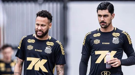 Capitão do Santos expressa apoio a Basso após rescisão - Foto: Raul Baretta/ Santos FC