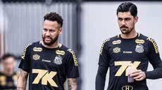 Capitão do Santos expressa apoio a Basso após rescisão - Foto: Raul Baretta/ Santos FC