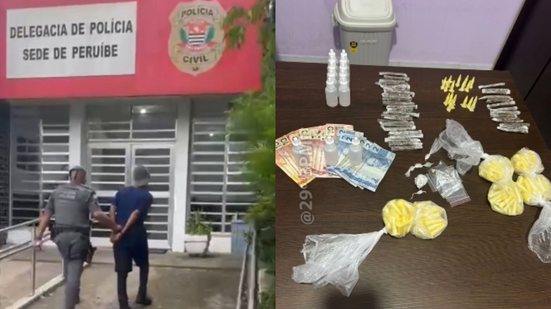 A operação da PM em Vila Romar resultou na prisão de um homem e na apreensão de drogas e dinheiro, reforçando a segurança na região - Foto: Divulgação/ 29° BPMI