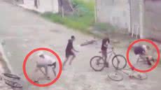 Grupo de cinco criminosos ataca casal de idosos durante caminhada em Peruíbe, chocando a comunidade local - Foto: Reprodução