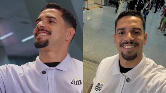 Após dificuldades para retornar ao Brasil, Lucas Veríssimo já está em São Paulo - Imagem: Divulgação / Santos FC